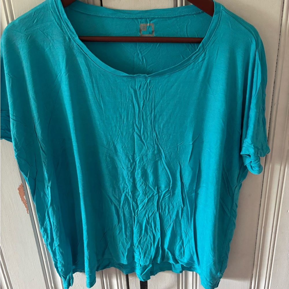 2/$12 Women's Teal Top